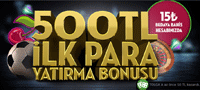 500 TL ilk para yatrma bonusu aln!